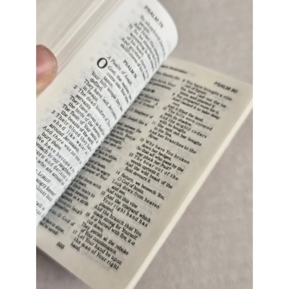 VTG Precious Moments POCKET BIBLE New Testament with Psalms NKJV‎ Gift Edition